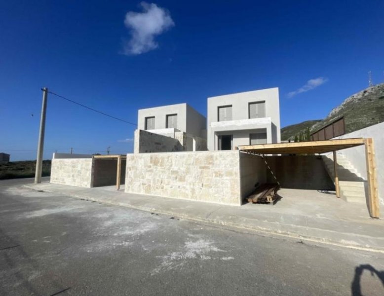 Armeni bei Rethymno Kreta, Armeni: Zwei halbfertige Villen mit Meerblick in der Nähe von Rethymno zu verkaufen Haus kaufen